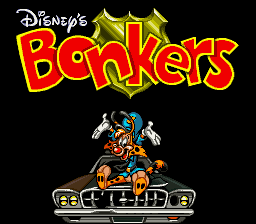 Bonkers (USA) Title Screen